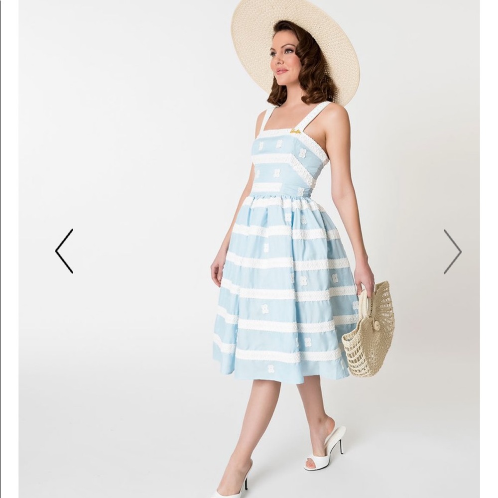 barbie x unique vintage shopper sundress